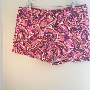 Multicolored Khaki Shorts